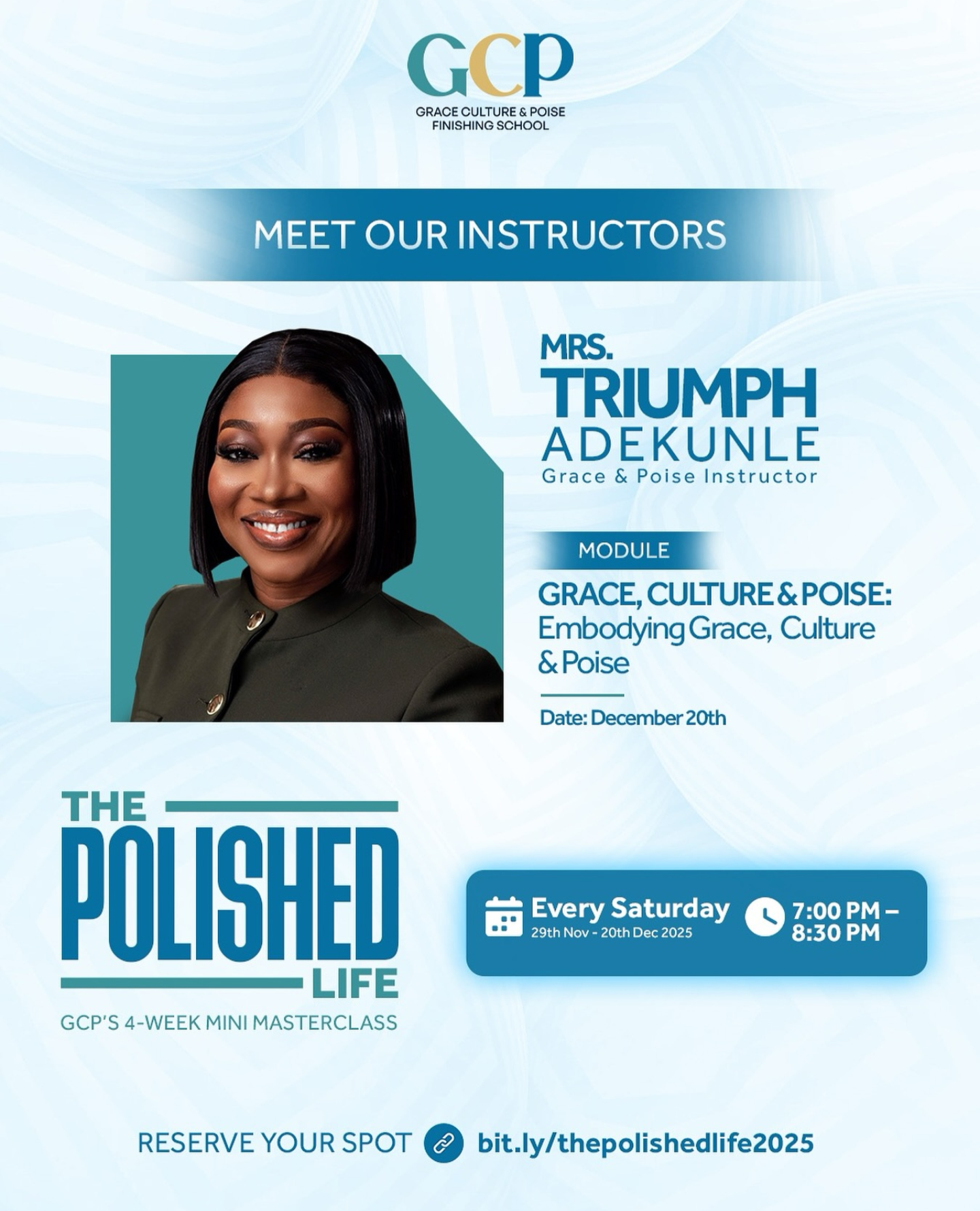 Grace and Poise Finishing School